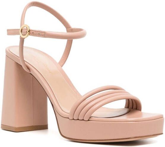 Gianvito Rossi Lena 70mm platform sandals Pink