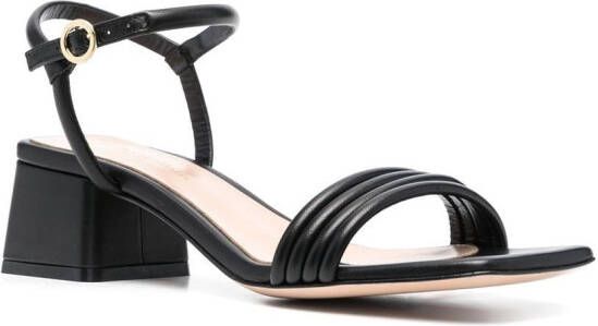 Gianvito Rossi Lena strap-detail sandals Black