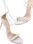 Gianvito Rossi Leomi 105mm braided lace-up sandals White - Thumbnail 4