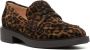 Gianvito Rossi leopard-print leather loafers Brown - Thumbnail 2