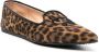 Gianvito Rossi leopard-print loafers Brown - Thumbnail 2