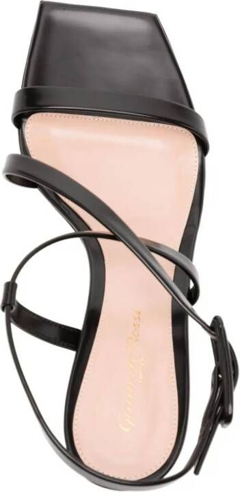 Gianvito Rossi Lindsay 60mm leather sandals Black