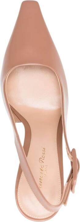 Gianvito Rossi Lindsay 95mm leather pumps Pink