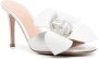 Gianvito Rossi Lucilla 85mm leather mules White - Thumbnail 2