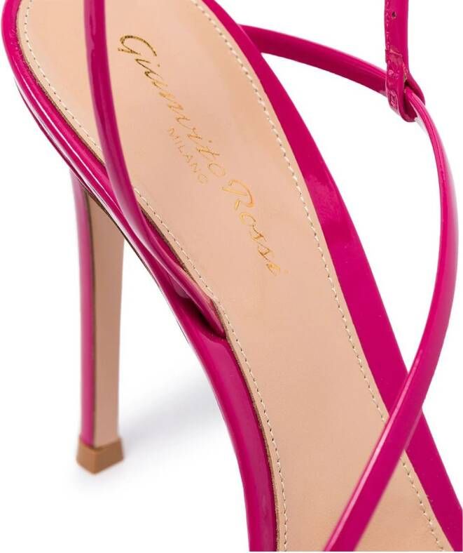 Gianvito Rossi Manhattan 105mm slingback sandals Pink