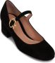 Gianvito Rossi Mary Ribbon 45 mm suede pumps Black - Thumbnail 2