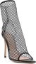 Gianvito Rossi mesh-design pointed-toe boots Black - Thumbnail 2