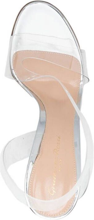 Gianvito Rossi 105mm Metropolis sandals Silver