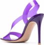 Gianvito Rossi Metropolis 110mm slingback sandals Purple - Thumbnail 3