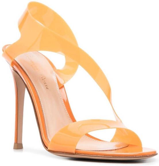 Gianvito Rossi Metropolis 111mm sandals Orange
