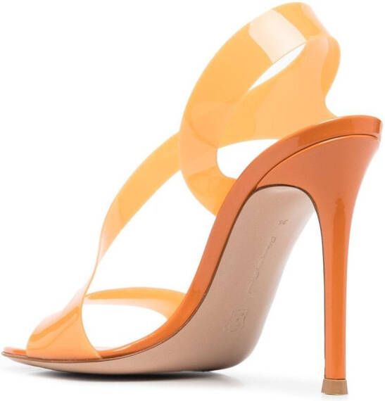 Gianvito Rossi Metropolis 111mm sandals Orange