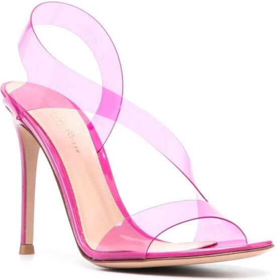 Gianvito Rossi Metropolis 105mm sandals Pink