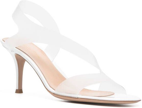 Gianvito Rossi Metropolis 70mm sandals Neutrals