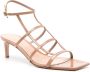 Gianvito Rossi Mondry 55mm leather sandals Neutrals - Thumbnail 2
