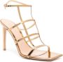 Gianvito Rossi Mondry 95mm leather sandals Gold - Thumbnail 2