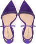 Gianvito Rossi Montecarlo 105mm suede sandals Purple - Thumbnail 3