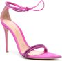 Gianvito Rossi Montecarlo 115mm crystal-embellished sandals Pink - Thumbnail 2