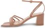 Gianvito Rossi Nuit 55mm leather sandals Brown - Thumbnail 2