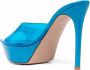Gianvito Rossi open-toe leather sandals Blue - Thumbnail 3