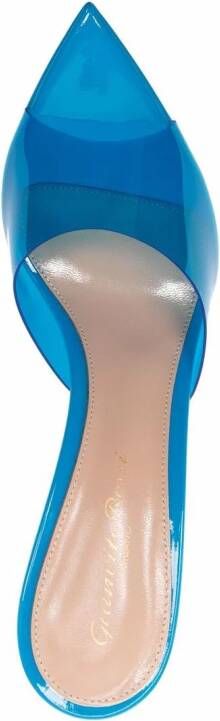 Gianvito Rossi open-toe leather sandals Blue