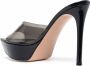 Gianvito Rossi Betty 120mm transparent mules Brown - Thumbnail 3