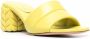 Gianvito Rossi padded leather sandals Green - Thumbnail 2