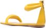 Gianvito Rossi padded leather sandals Yellow - Thumbnail 3
