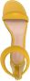 Gianvito Rossi padded leather sandals Yellow - Thumbnail 4