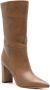 Gianvito Rossi Piper 85mm leather boot Brown - Thumbnail 2