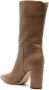 Gianvito Rossi Piper 85mm leather boot Brown - Thumbnail 3