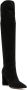Gianvito Rossi Piper knee-high suede boots Black - Thumbnail 2