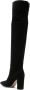 Gianvito Rossi Piper knee-high suede boots Black - Thumbnail 3
