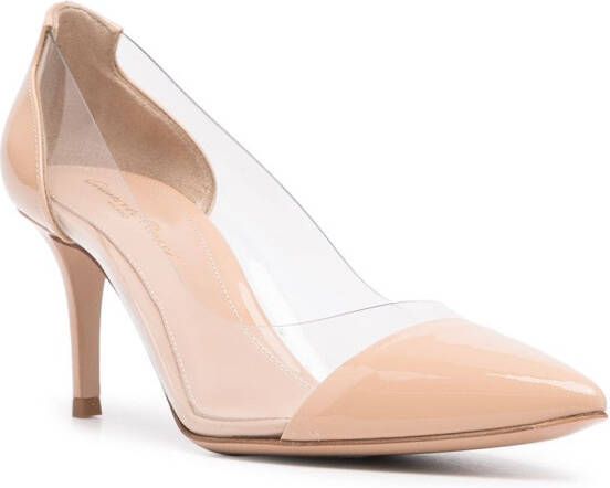 Gianvito Rossi 70mm Plexi pumps Neutrals