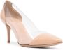 Gianvito Rossi 70mm Plexi pumps Neutrals - Thumbnail 2