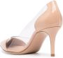 Gianvito Rossi 70mm Plexi pumps Neutrals - Thumbnail 3