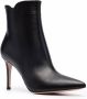 Gianvito Rossi pointed 90mm boots Black - Thumbnail 2