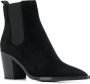 Gianvito Rossi pointed ankle boots Black - Thumbnail 2