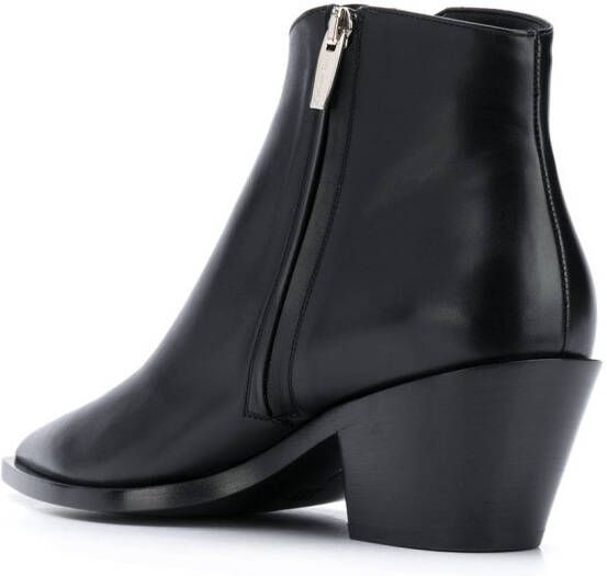 Gianvito Rossi Frankie leather ankle boots Black