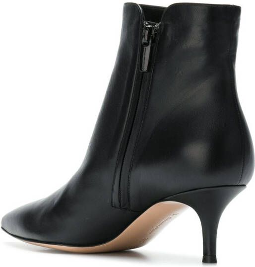 Gianvito Rossi Levy 55mm leather ankle boots Black