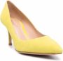 Gianvito Rossi Gianvito 70mm suede pumps Yellow - Thumbnail 2