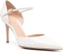 Gianvito Rossi pointed-toe 90mm leather pumps White - Thumbnail 2