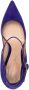 Gianvito Rossi pointed-toe ankle strap 105mm pumps Purple - Thumbnail 4