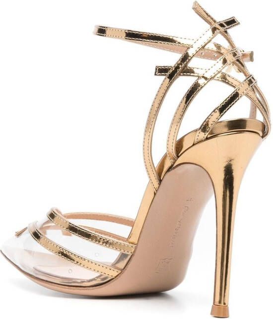 Gianvito Rossi pointed-toe pumps Gold