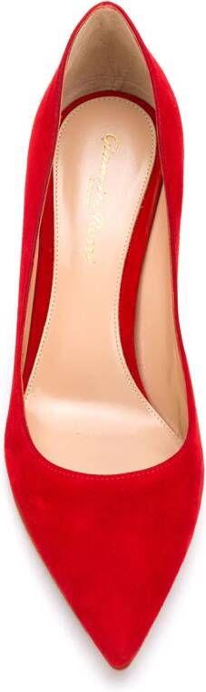 Gianvito Rossi pointed-toe pumps Red