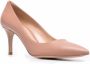 Gianvito Rossi polished-finish pointed-toe pumps Neutrals - Thumbnail 2