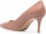 Gianvito Rossi polished-finish pointed-toe pumps Neutrals - Thumbnail 3