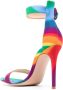 Gianvito Rossi Portofino 105mm rainbow sandals Orange - Thumbnail 3