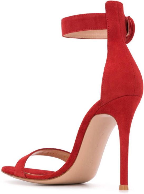 Gianvito Rossi Portofino 105mm sandals Red