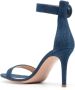 Gianvito Rossi Portofino 85mm denim sandals Blue - Thumbnail 3
