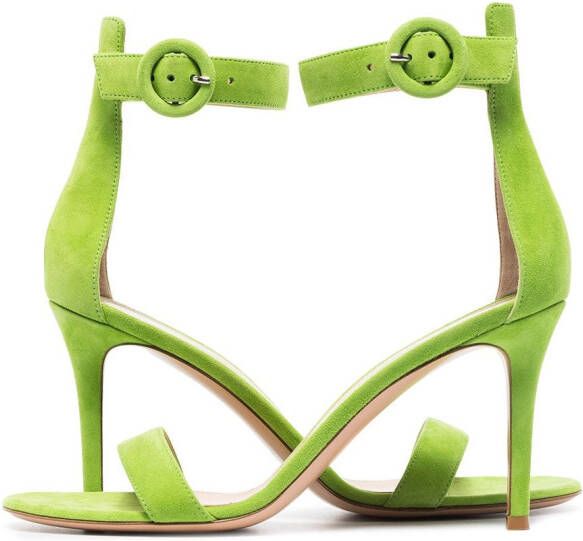 Gianvito Rossi Portofino 85mm sandals Green